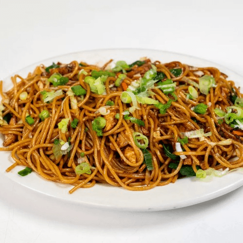 Vegetable Fried Noodles (Chowmin) at Tibet Kitchen, Boulder CO