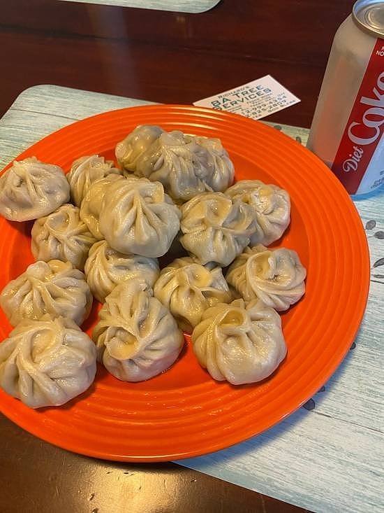 Vegetable Momos at Tibet Kitchen, Boulder CO – vegetarian option